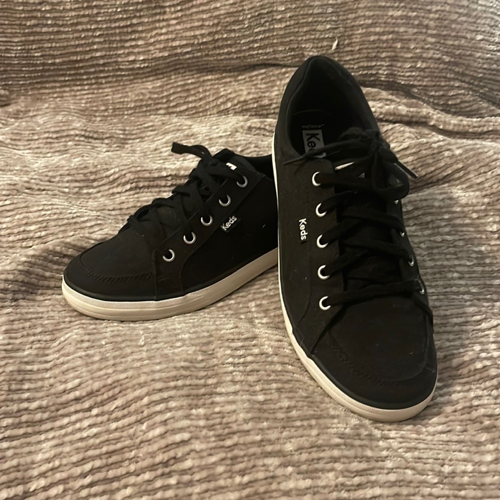 Keds Sneakers, Black, Women’s size 8